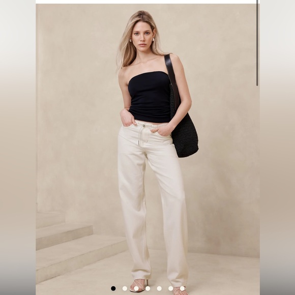 MIDRISE STRAIGHT SUMMERWEIGHT JEAN - Picture 2 of 5